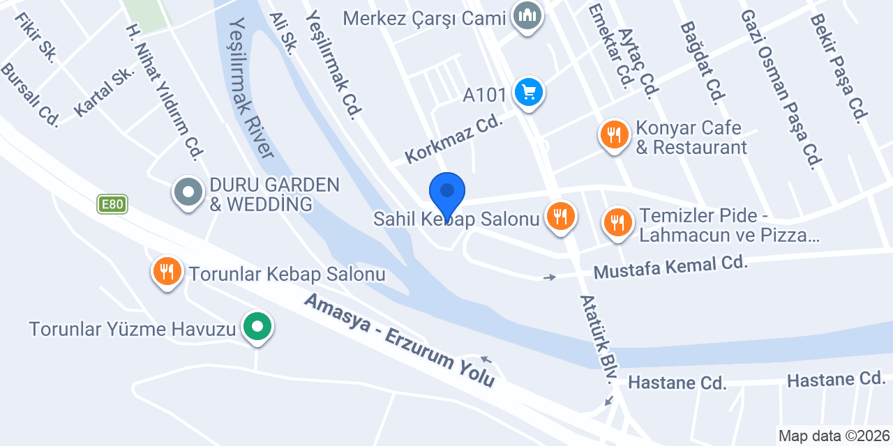 DİŞ HEKİMİ MUHAMMED ÇAKMAK konumu