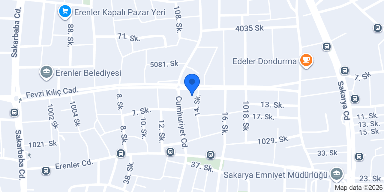 Yekta Mobilya konumu