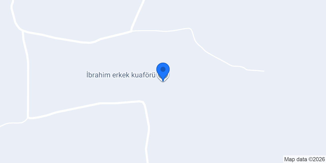 İbrahim erkek kuaförü konumu
