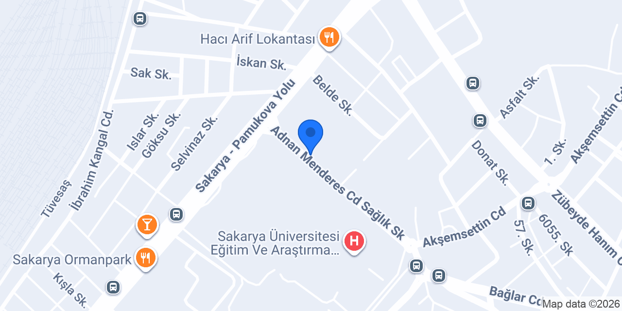 Sakarya İşitme Cihazları konumu