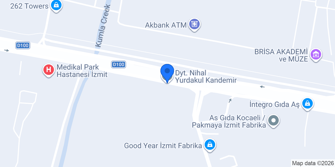 Dyt. Nihal Yurdakul Kandemir konumu