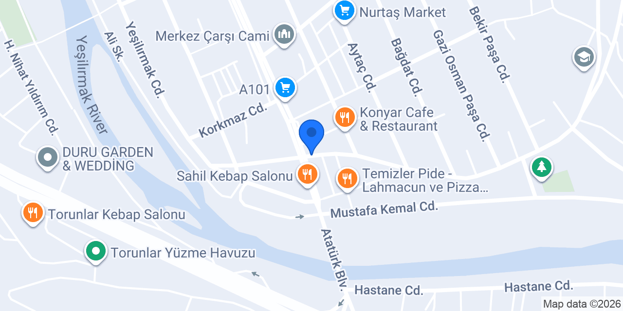 ocak pide pizza lahmacun konumu