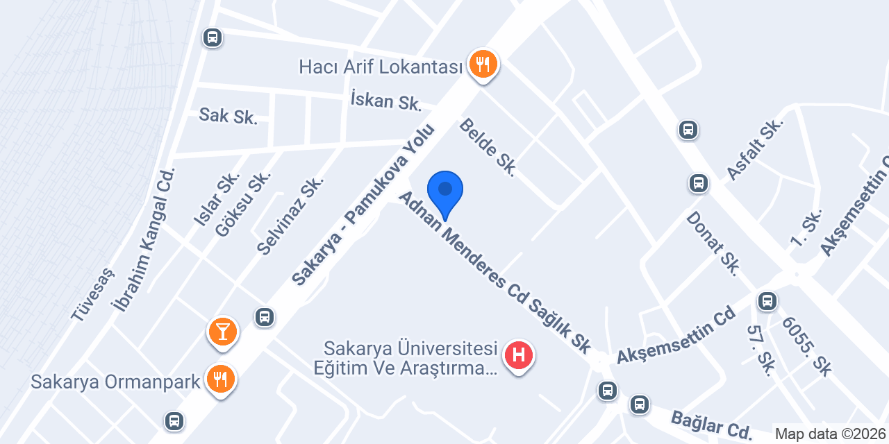 YEŞİL ADA ECZANESİ konumu