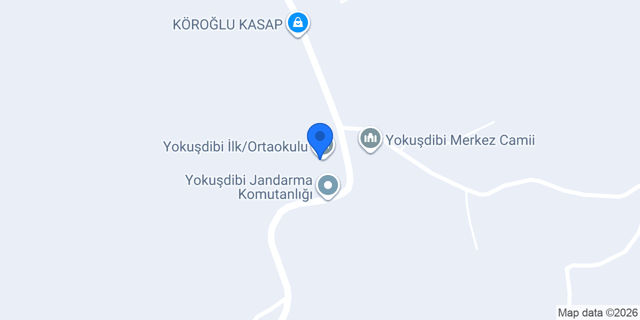 Yokuşdibi İlk/Ortaokulu konumu