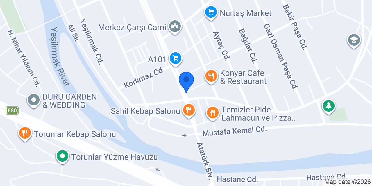 Cafe No5 konumu