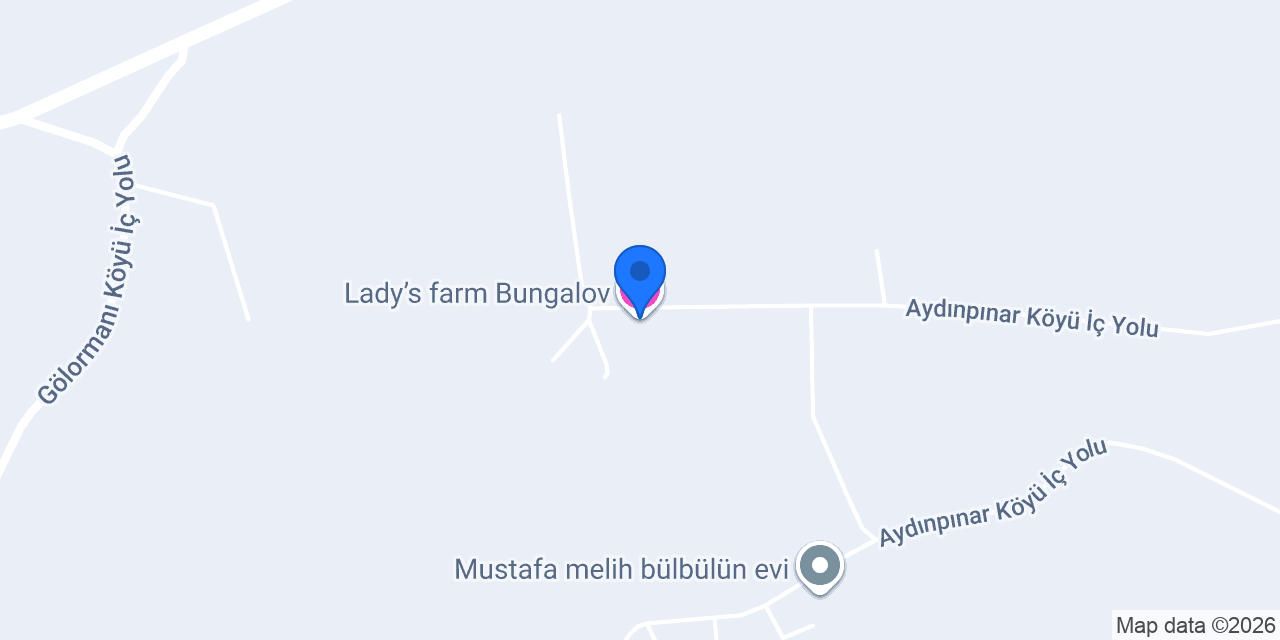 Lady’s farm Bungalov konumu
