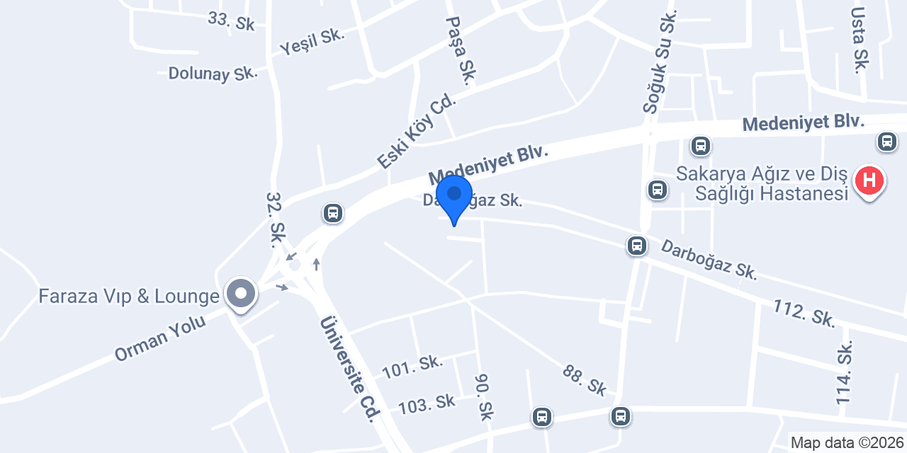 Map English konumu