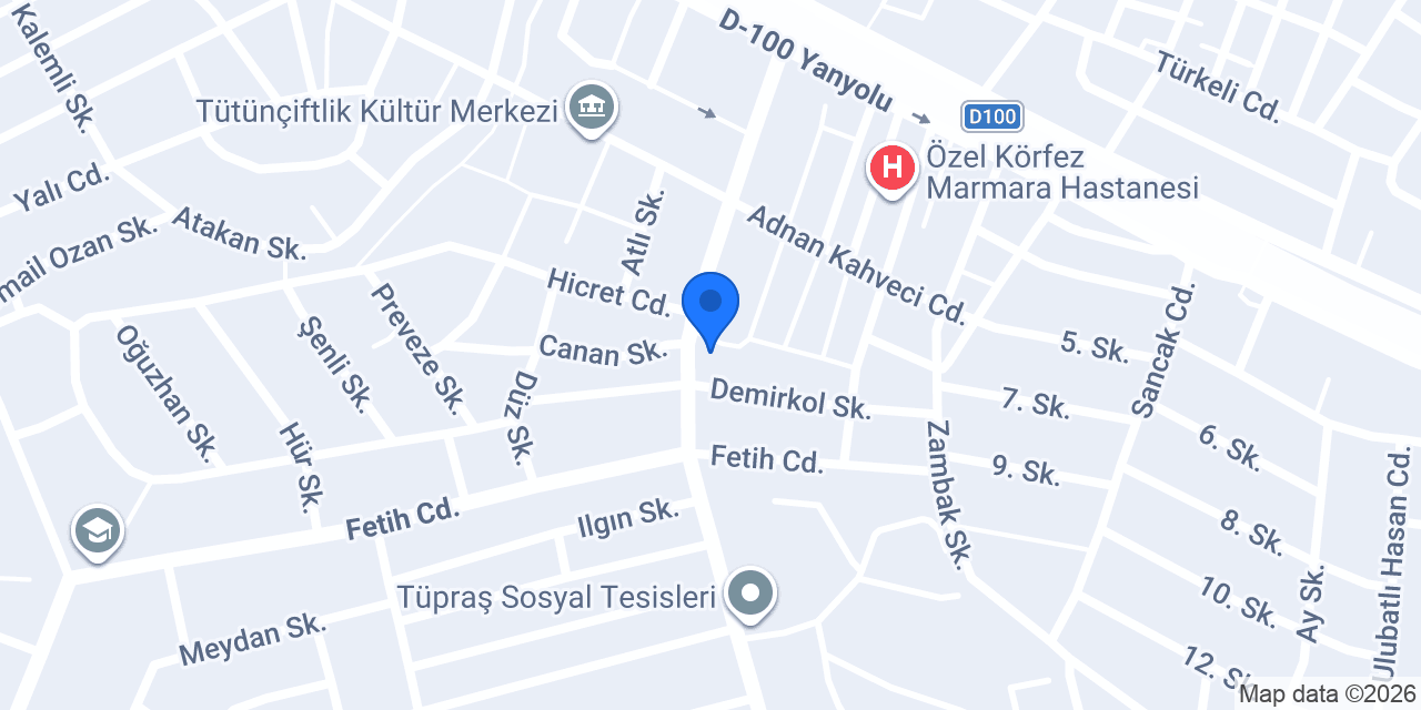 PİLAVCIZADE KÖRFEZ konumu