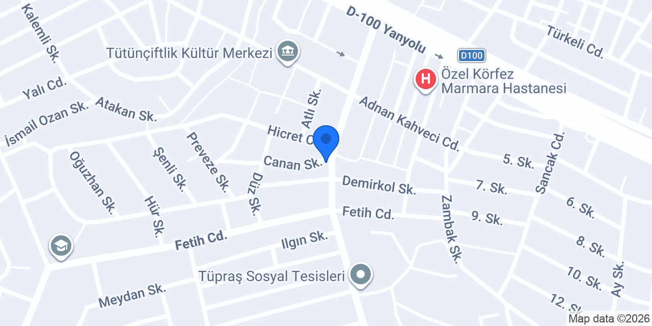 Domino's Pizza Körfez konumu