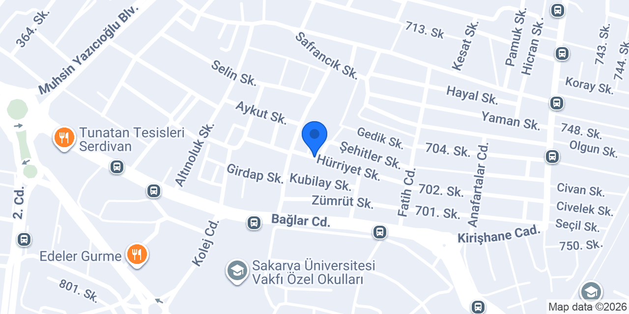 Yeni Terminal konumu