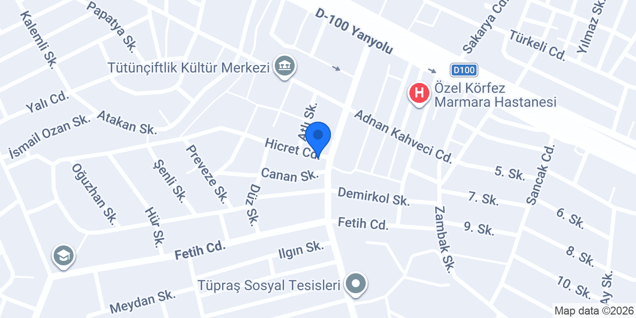 Dönerci Abi Tuğrul Cd. konumu