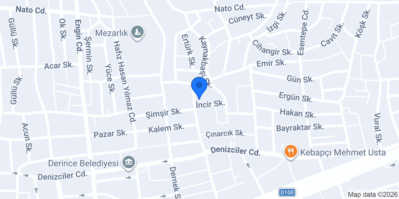 Tuana Yufka Fırın konumu