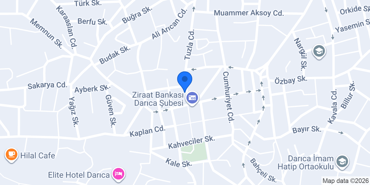 Domino's Pizza Darıca konumu