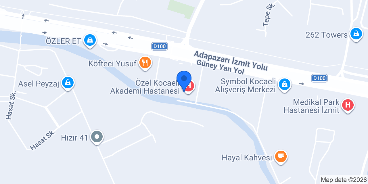 Op. Dr. Mehriban Zeynallı konumu