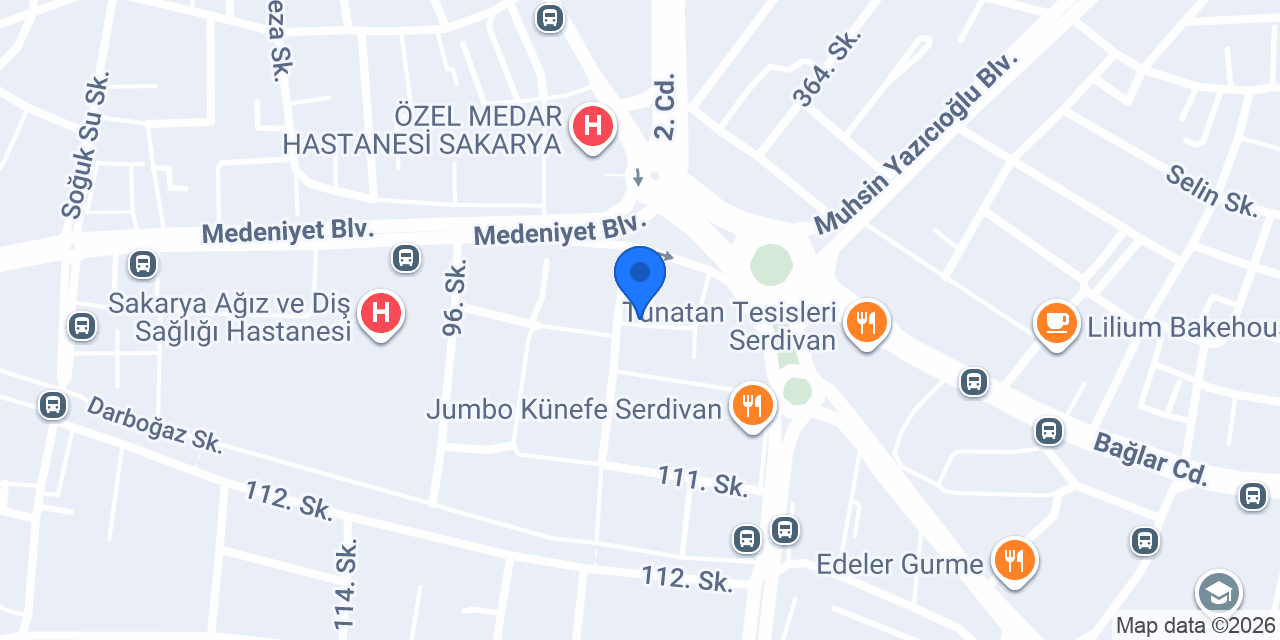 My Beauty Center Serdivan konumu