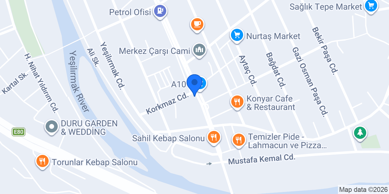 ÖNDER YÖRESEL konumu