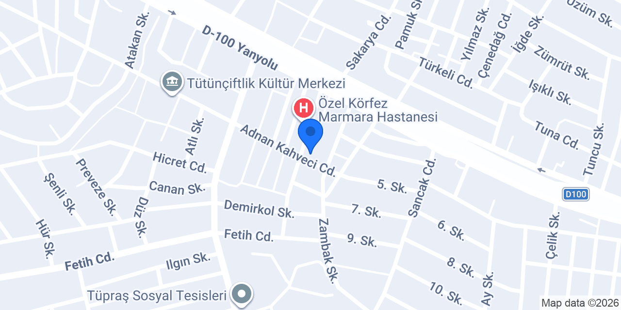 ÇERDİK HUKUK BÜROSU konumu