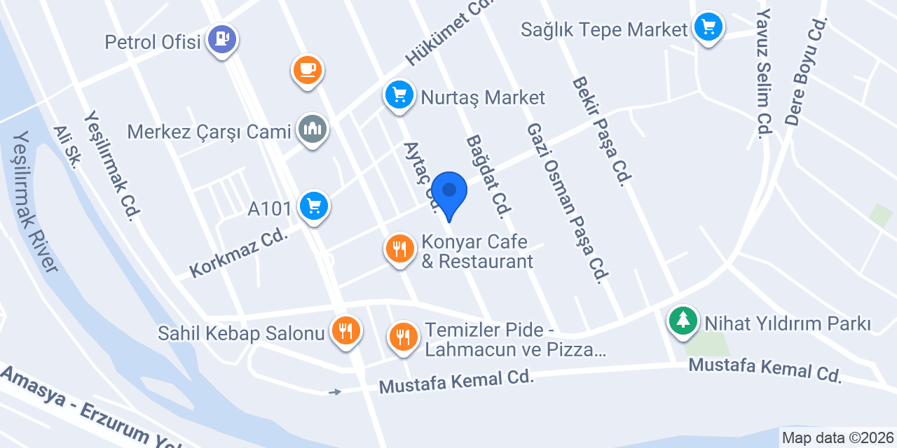 Kazancı Veteriner Kliniği konumu