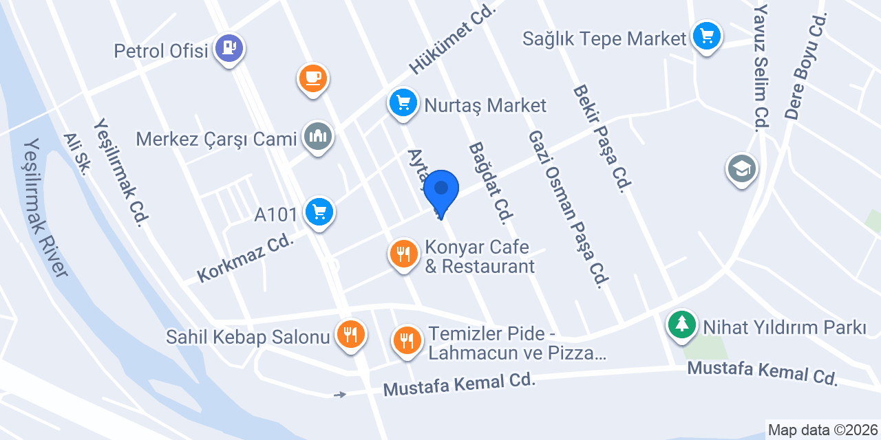Yeni Kardelen Pastanesi konumu