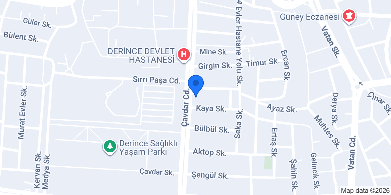 Orkide Çiçekçilik konumu