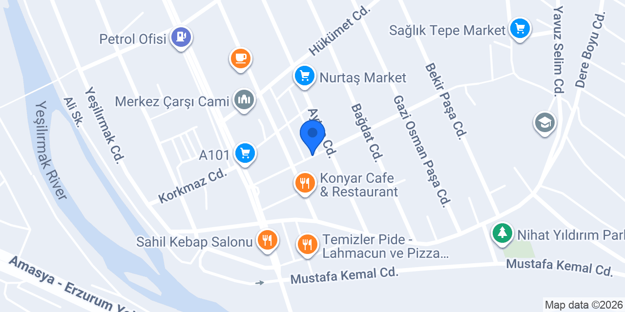 Antep Kebap salonu konumu