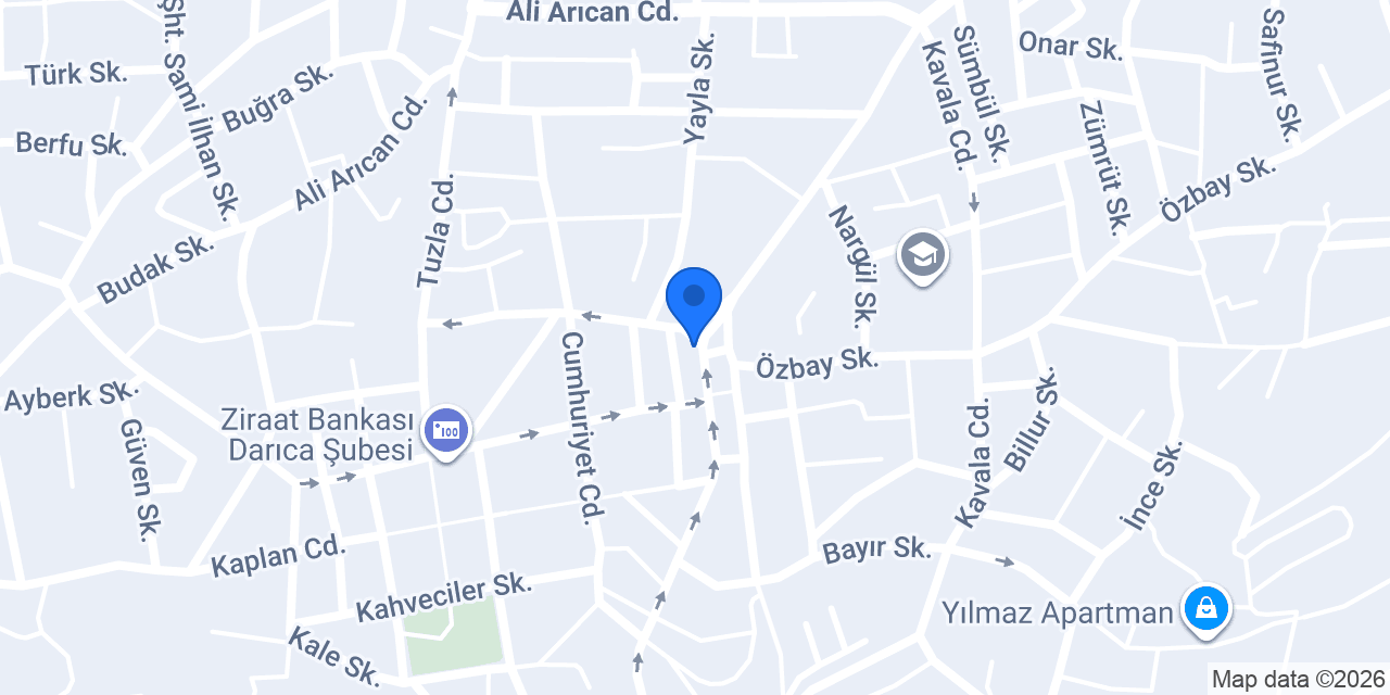 Bayramoğulları Sigorta Acenteliği konumu