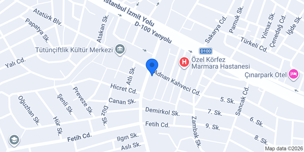 Tütünçiftlik Eczanesi konumu