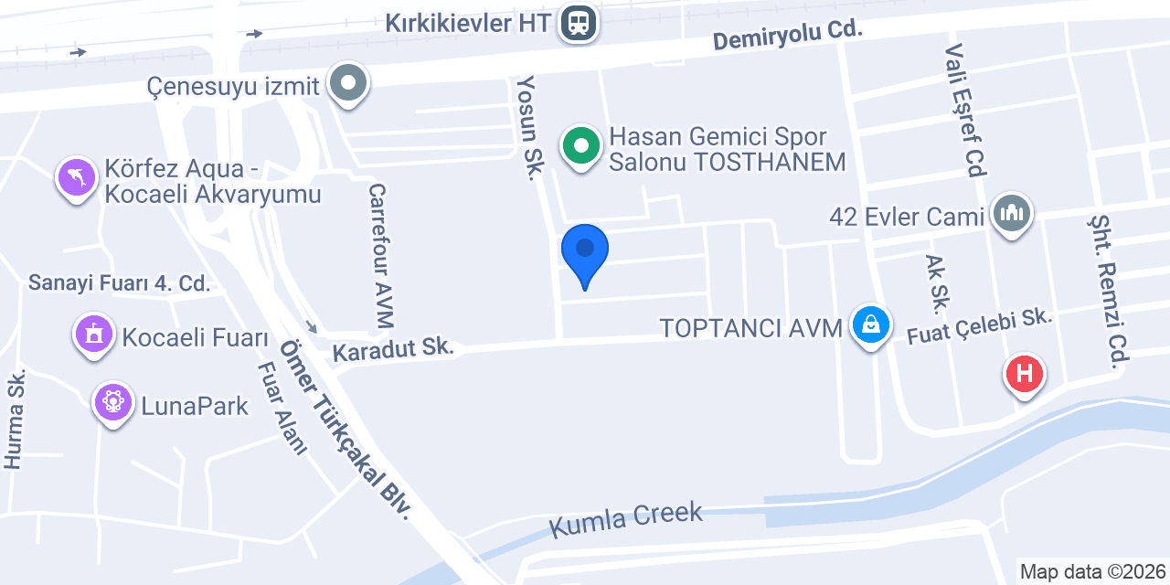 Aktürk Marmara konumu