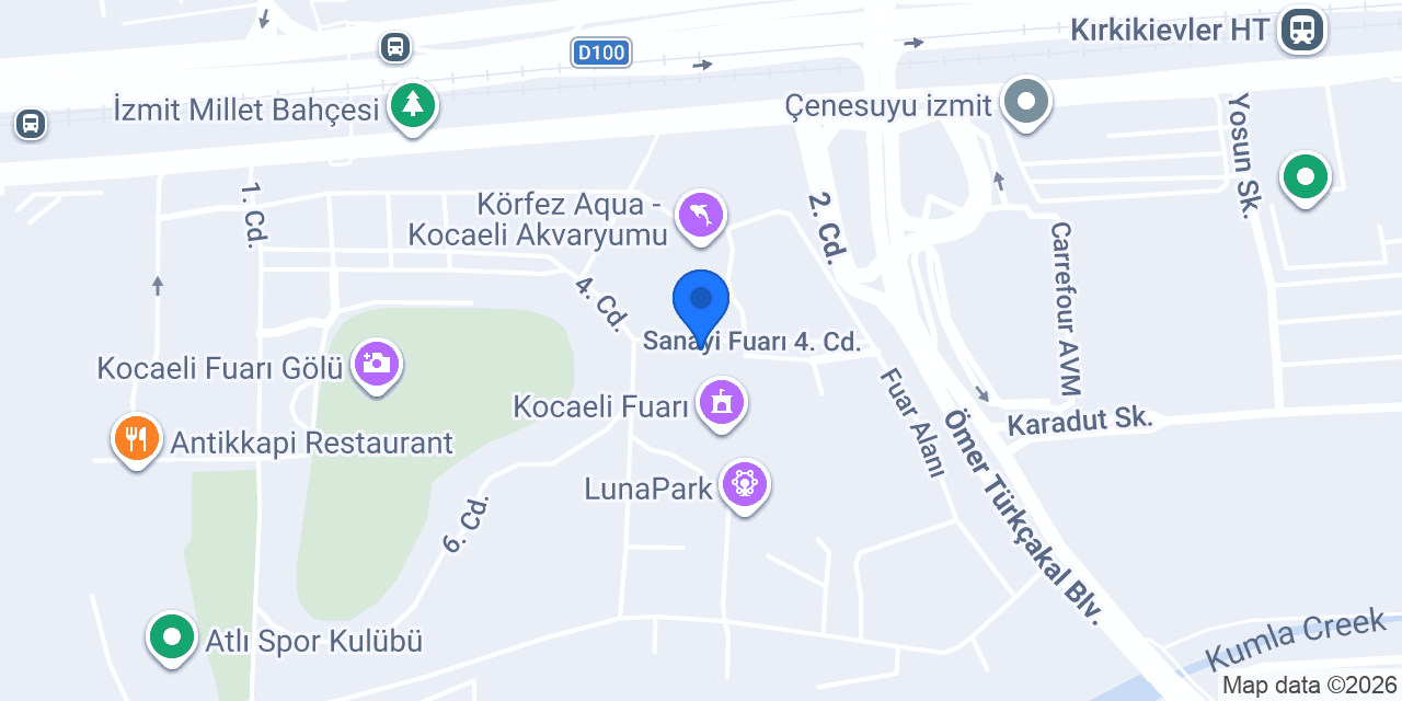 Baklavacı Güllüoğlu konumu