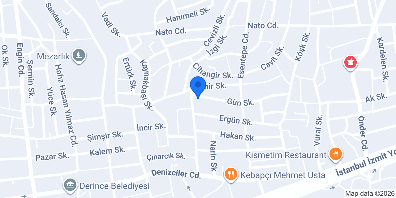 Kocaeli Bioenerji Uzmanı Yaşar Çelik konumu