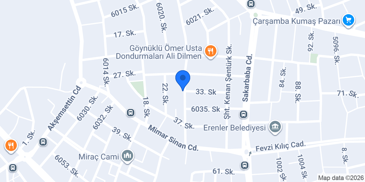Başak Traktör konumu