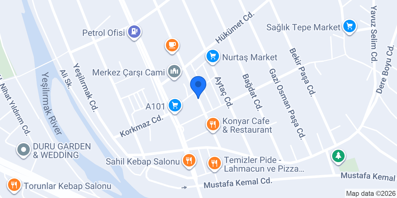 Malkoçoğlu Eczanesi konumu