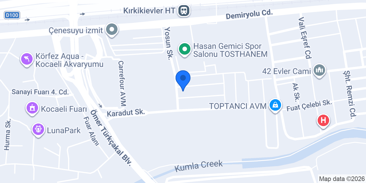 KOCA TİCARET / KOCAELİ - İzmit konumu