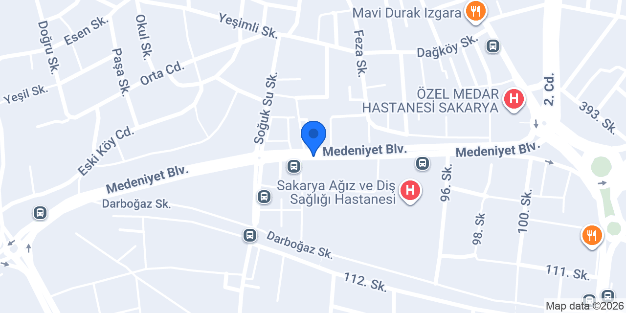 Serap Ateş Sevim Beauty konumu