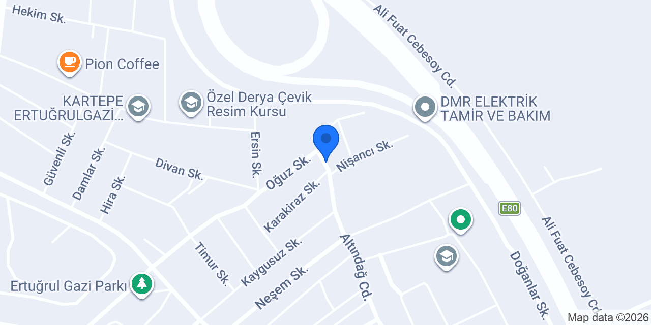 Alfa Teknik Ticaret konumu