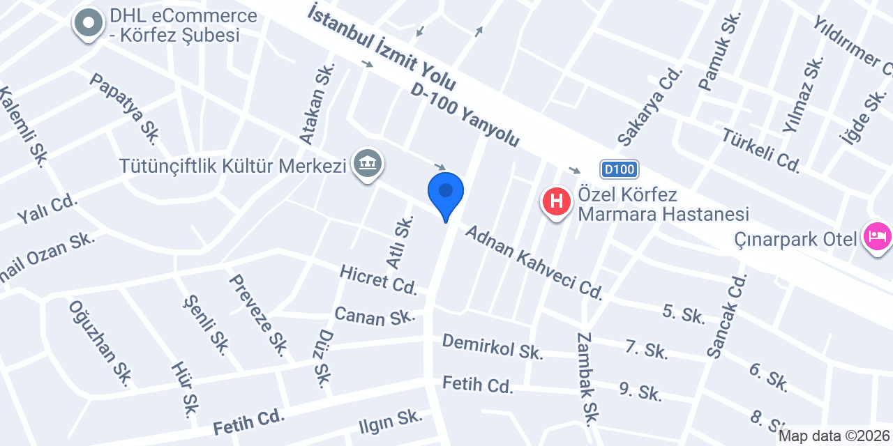 Cihan Kasap Körfez konumu