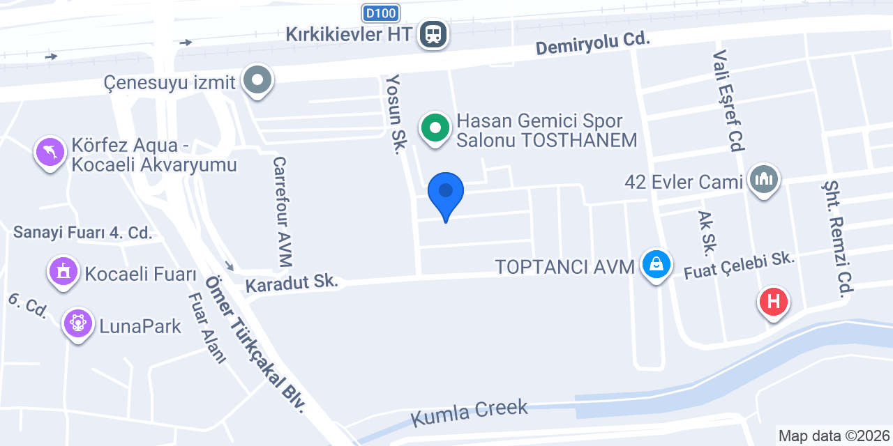 MOTA KURUMSAL TEDARİK konumu