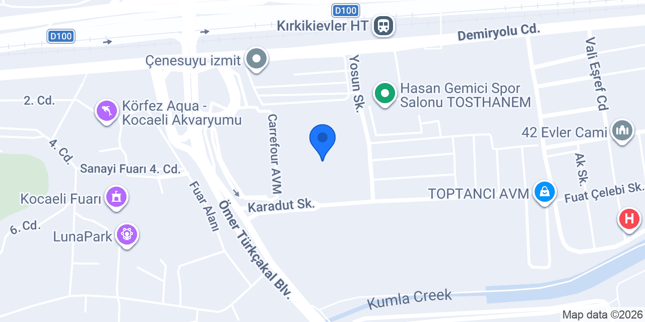 Bahçevan Çiçekcilik konumu