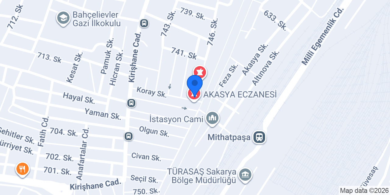 Numanoğlu Eczanesi konumu