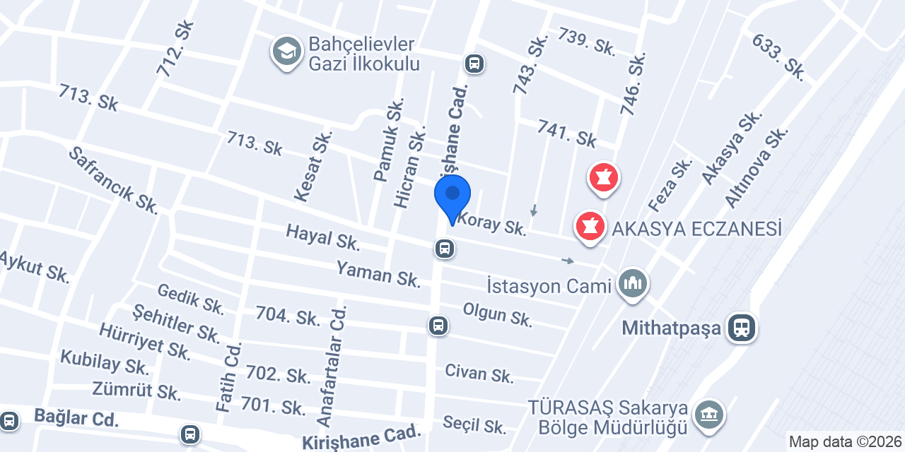 Çıtır Büfe konumu