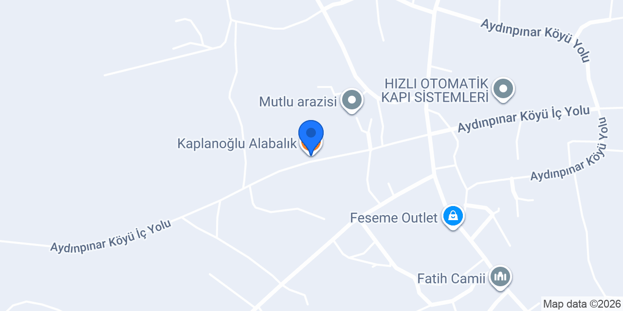 Kaplanoğlu Alabalık konumu