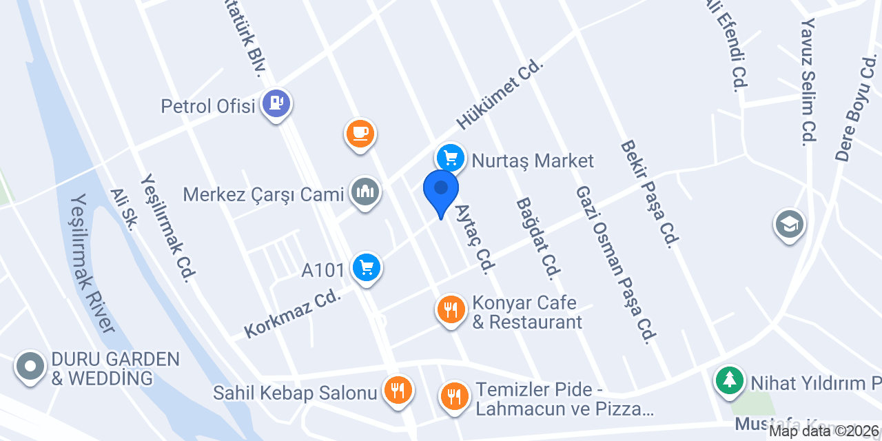MUSTAFA DARICI SMMM konumu