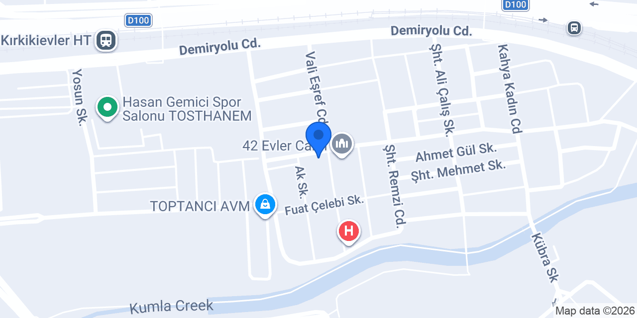 Central Perk Veteriner Kliniği konumu