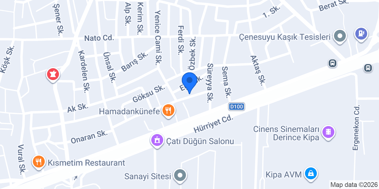 ÖZDEMİR AUTO SERVİCE konumu