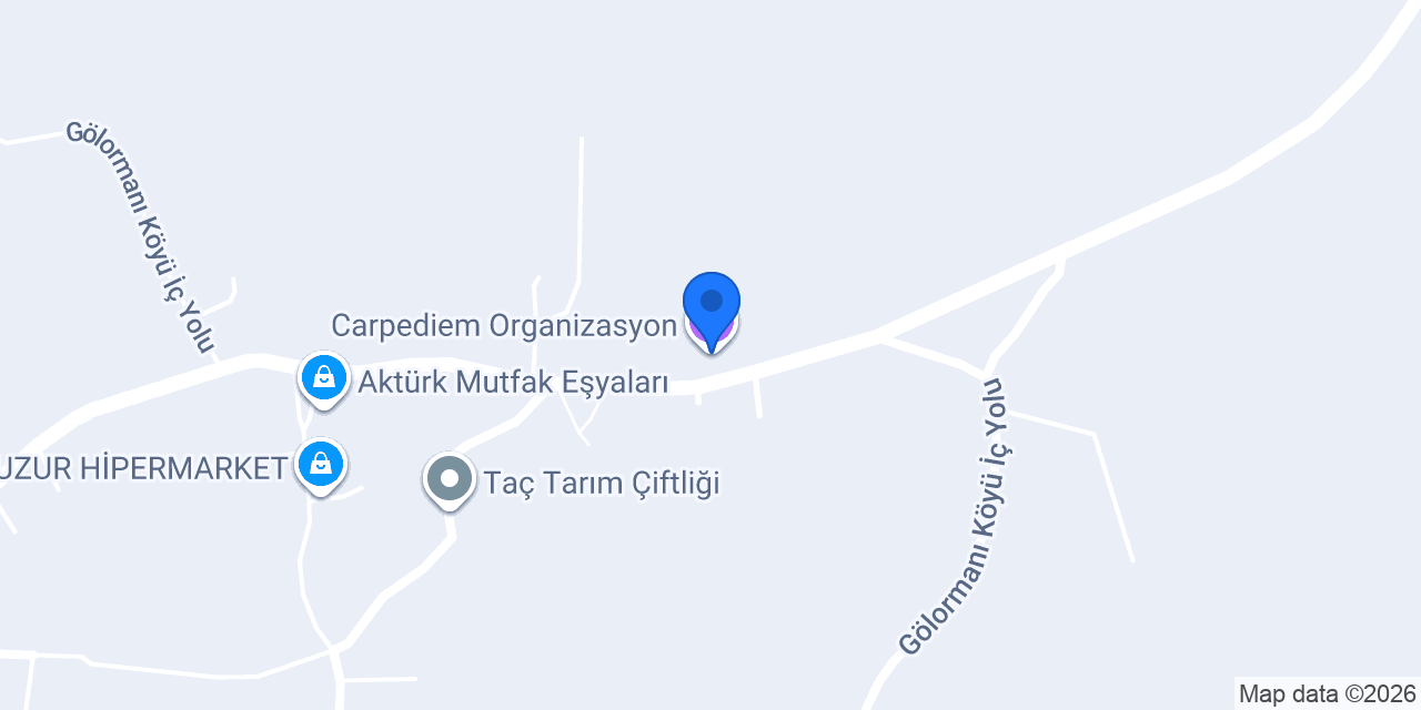 Carpediem Organizasyon konumu