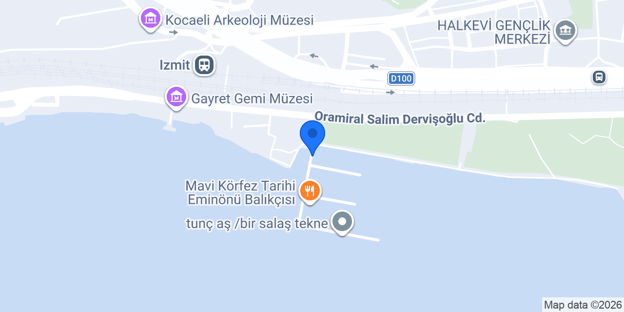 Barbaros Balık Restoran konumu
