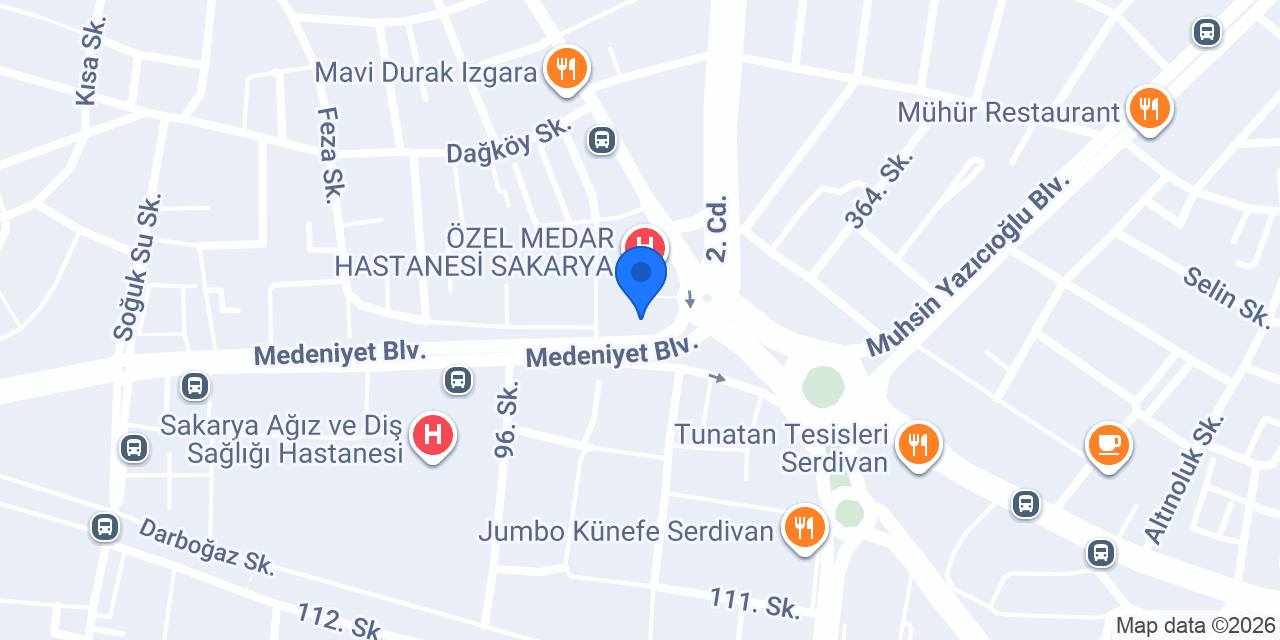 CafeMed Hospital konumu