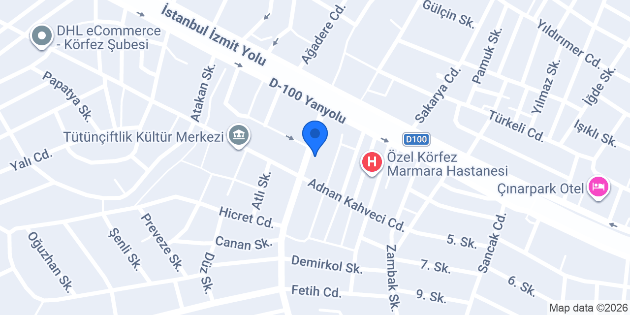 Kıroğulları Mobilya konumu