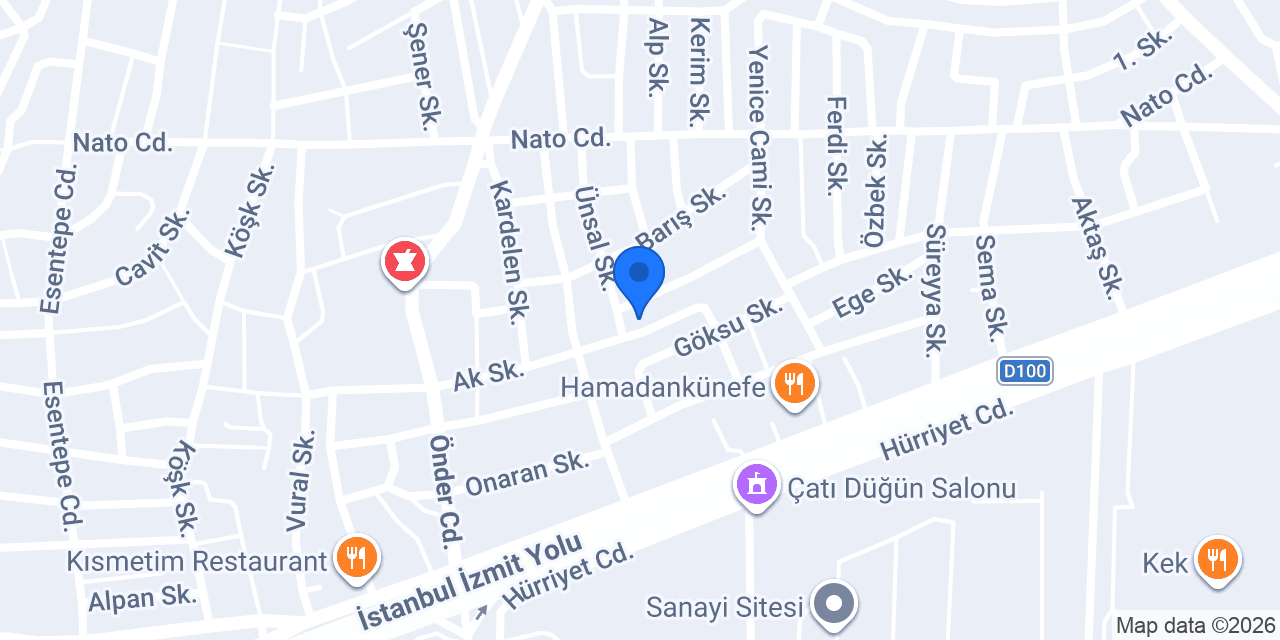 Minah helva şekerleme konumu