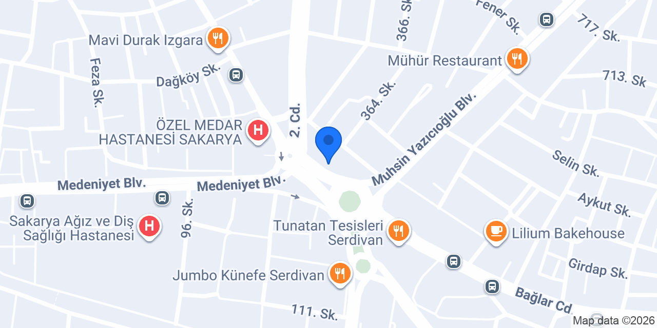 Era Karat Gayrimenkul konumu